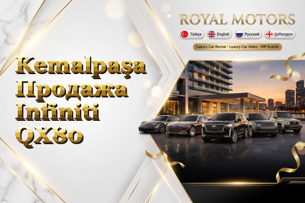 Kemalpaşa Продажа Infiniti QX80