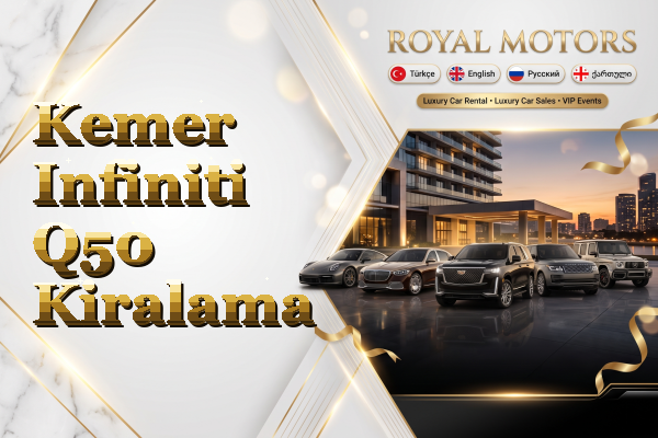 Kemer Infiniti Q50 Kiralama