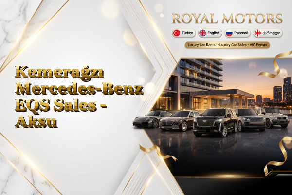 Kemerağzı Mercedes-Benz EQS Sales - Aksu