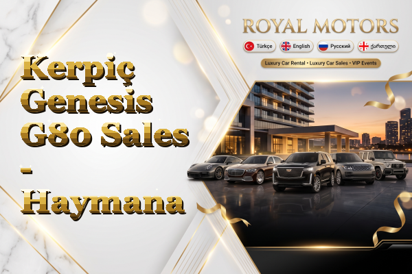 Kerpiç Genesis G80 Sales - Haymana
