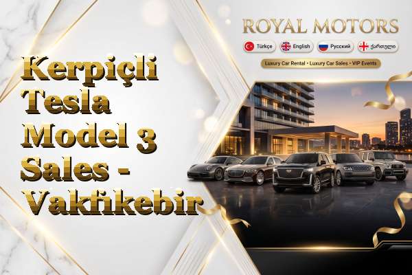 Kerpiçli Tesla Model 3 Sales - Vakfıkebir