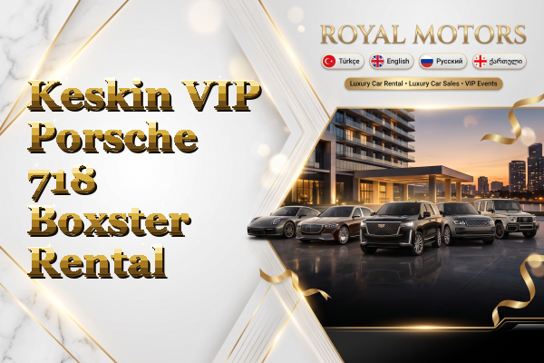 Keskin VIP Porsche 718 Boxster Rental