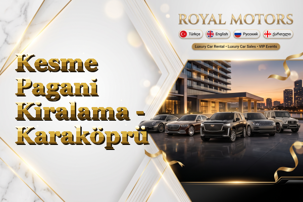 Kesme Pagani Kiralama - Karaköprü