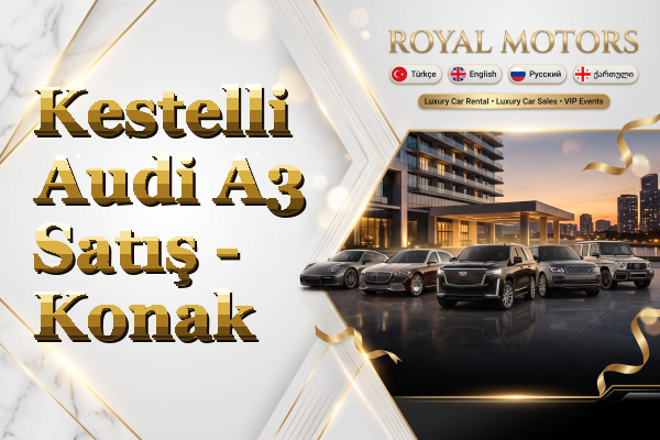Kestelli Audi A3 Satış - Konak