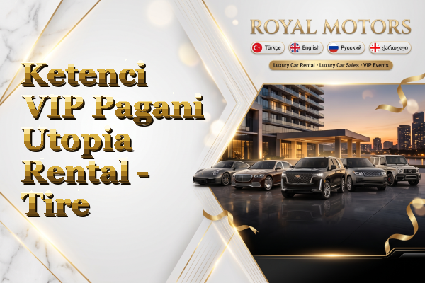 Ketenci VIP Pagani Utopia Rental - Tire