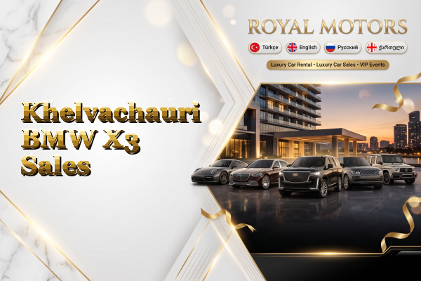 Khelvachauri BMW X3 Sales