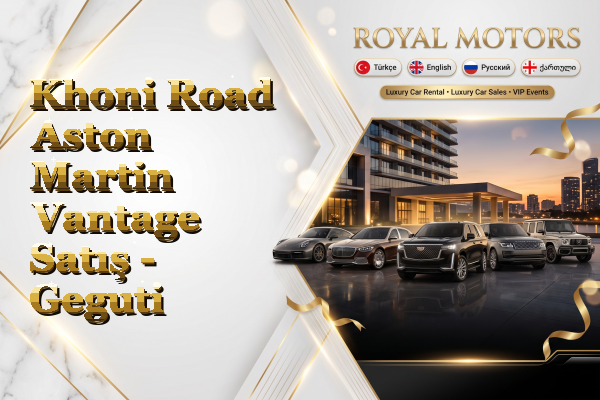 Khoni Road Aston Martin Vantage Satış - Geguti