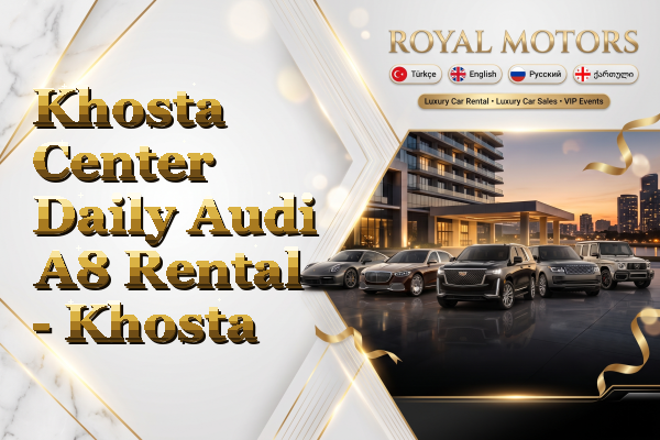 Khosta Center Daily Audi A8 Rental - Khosta