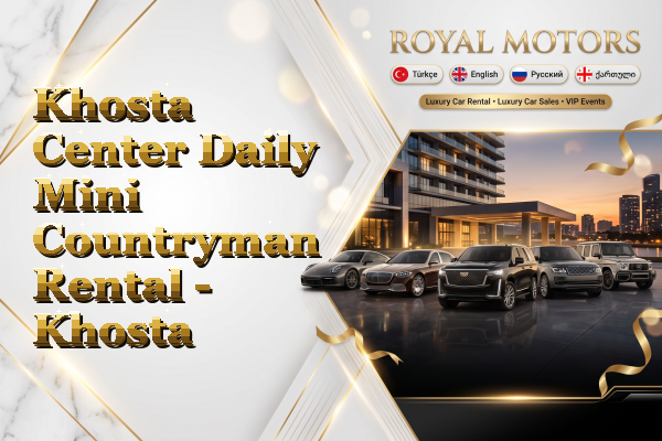 Khosta Center Daily Mini Countryman Rental - Khosta