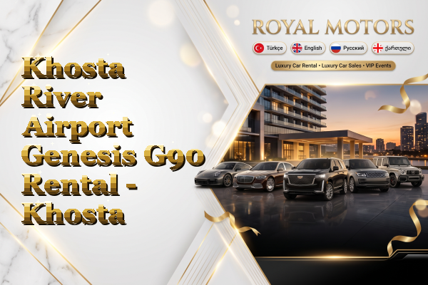 Khosta River Airport Genesis G90 Rental - Khosta