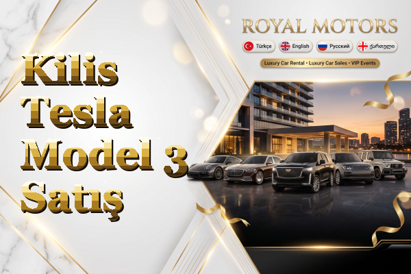 Kilis Tesla Model 3 Satış