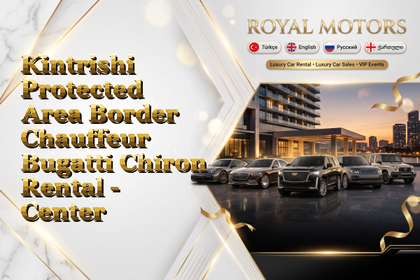 Kintrishi Protected Area Border Chauffeur Bugatti Chiron Rental - Center