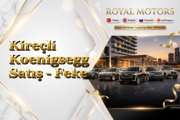Kireçli Koenigsegg Satış - Feke