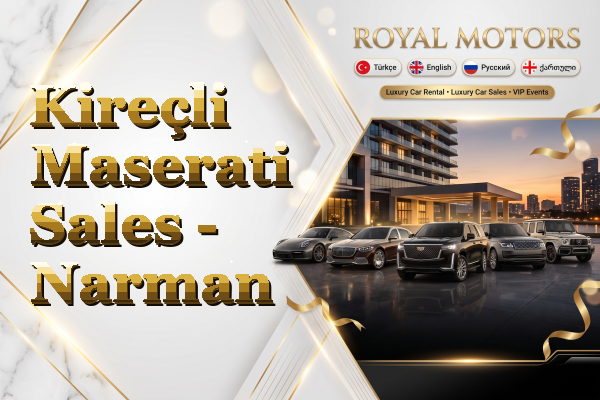 Kireçli Maserati Sales - Narman