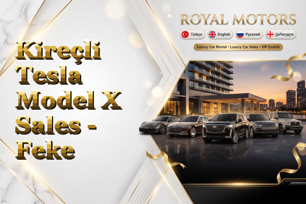 Kireçli Tesla Model X Sales - Feke
