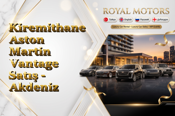 Kiremithane Aston Martin Vantage Satış - Akdeniz