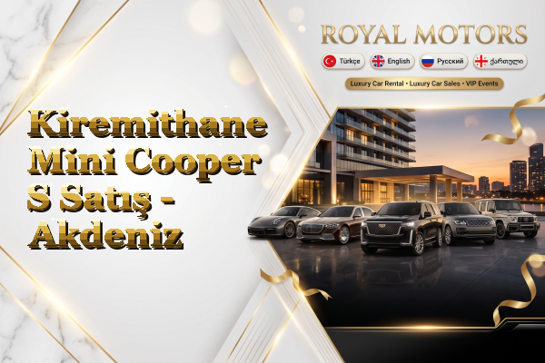 Kiremithane Mini Cooper S Satış - Akdeniz