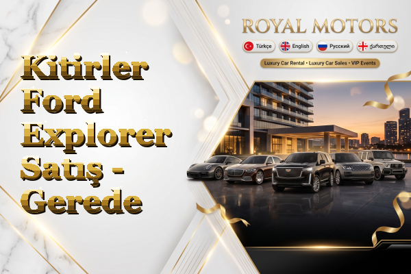 Kitirler Ford Explorer Satış - Gerede