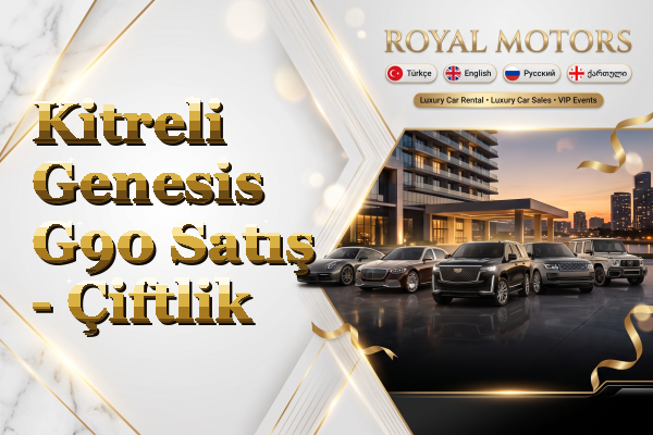 Kitreli Genesis G90 Satış - Çiftlik