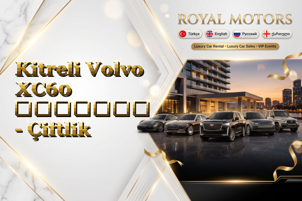 Kitreli Volvo XC60 გაყიდვა - Çiftlik