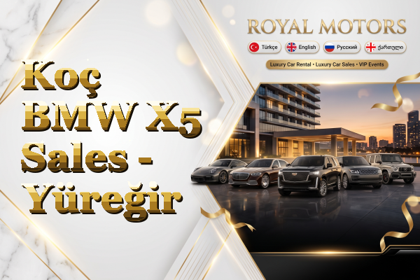 Koç BMW X5 Sales - Yüreğir