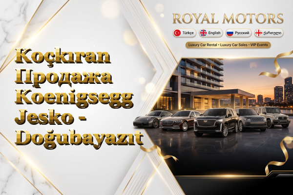 Koçkıran Продажа Koenigsegg Jesko - Doğubayazıt