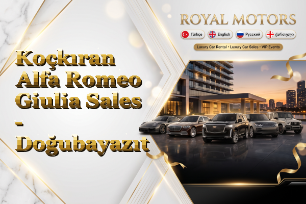 Koçkıran Alfa Romeo Giulia Sales - Doğubayazıt