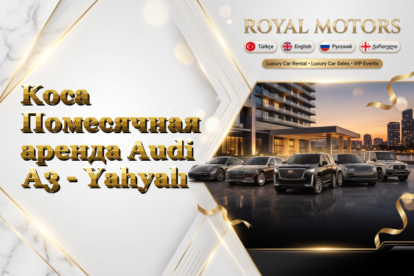 Koca Помесячная аренда Audi A3 - Yahyalı