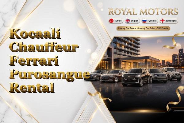Kocaali Chauffeur Ferrari Purosangue Rental