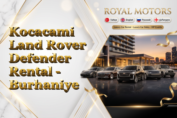 Kocacami Land Rover Defender Rental - Burhaniye