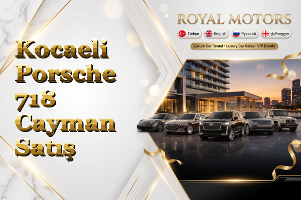 Kocaeli Porsche 718 Cayman Satış
