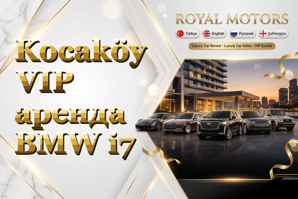 Kocaköy VIP аренда BMW i7