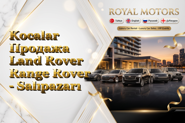 Kocalar Продажа Land Rover Range Rover - Salıpazarı