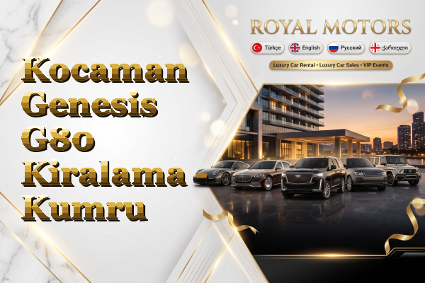 Kocaman Genesis G80 Kiralama - Kumru