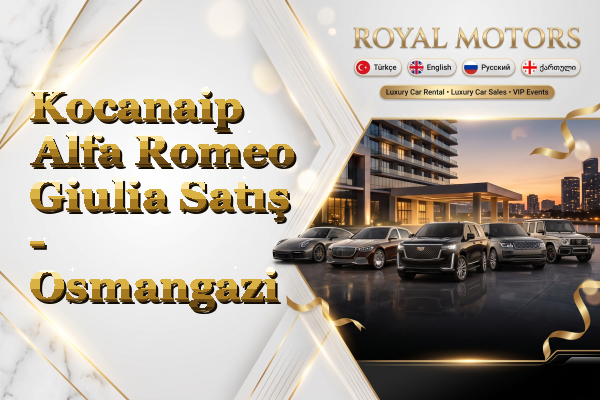 Kocanaip Alfa Romeo Giulia Satış - Osmangazi