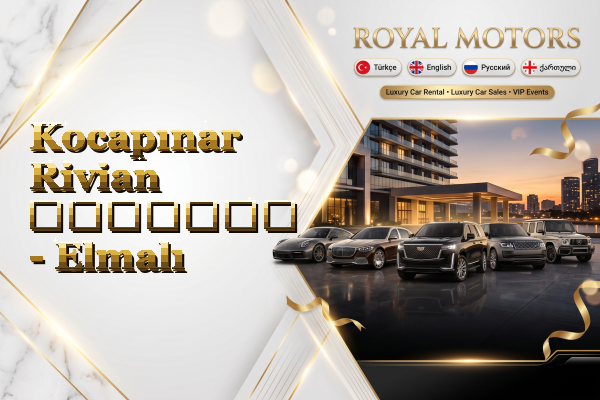Kocapınar Rivian გაყიდვა - Elmalı