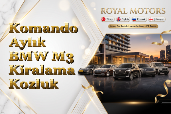 Komando Aylık BMW M3 Kiralama - Kozluk