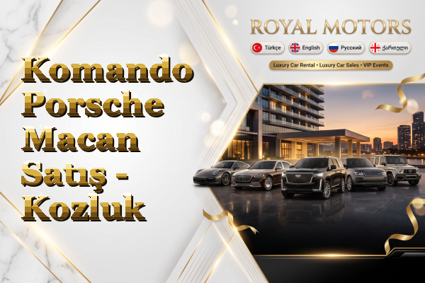 Komando Porsche Macan Satış - Kozluk