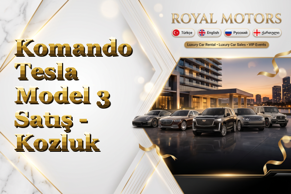 Komando Tesla Model 3 Satış - Kozluk