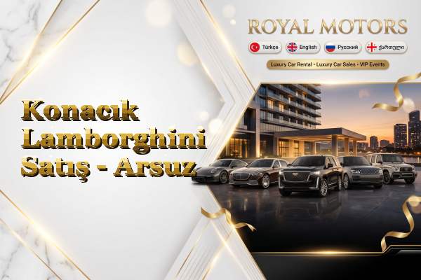 Konacık Lamborghini Satış - Arsuz