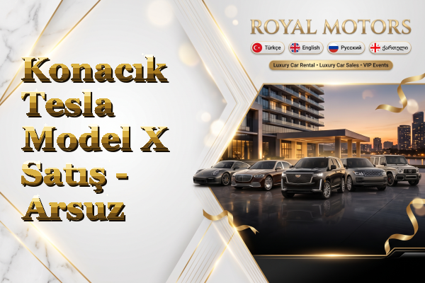 Konacık Tesla Model X Satış - Arsuz