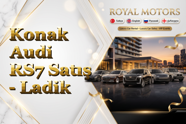 Konak Audi RS7 Satış - Ladik