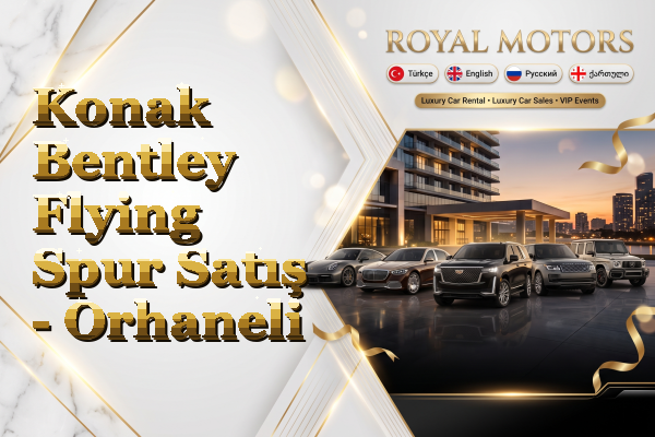 Konak Bentley Flying Spur Satış - Orhaneli