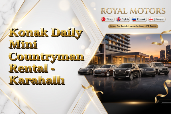 Konak Daily Mini Countryman Rental - Karahallı