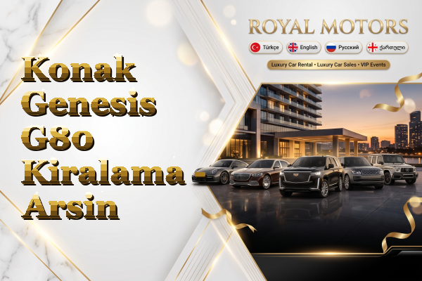 Konak Genesis G80 Kiralama - Arsin