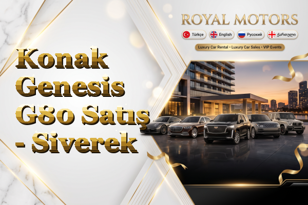 Konak Genesis G80 Satış - Siverek