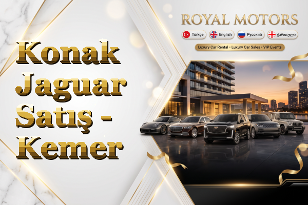 Konak Jaguar Satış - Kemer