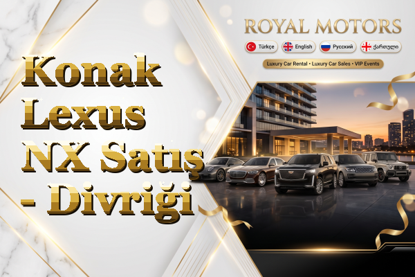 Konak Lexus NX Satış - Divriği
