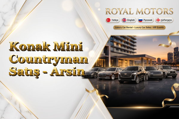 Konak Mini Countryman Satış - Arsin