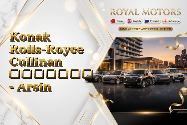 Konak Rolls-Royce Cullinan გაყიდვა - Arsin